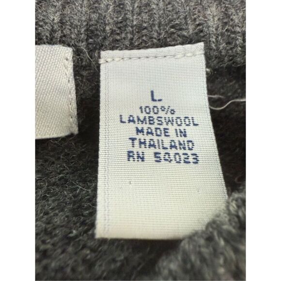 Old Navy Lambwool Women’s Long Sleeve Crew-Neck Sweater Sz L See Description - Picture 7 of 8